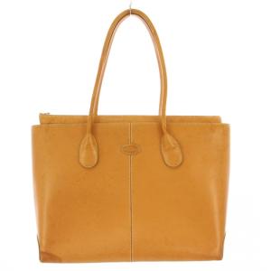 トートバッグ ハンドバッグ レザー ワンカラー 茶 ブラウン /BB