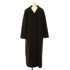 銀タグ ウールコート 40 ブラウン