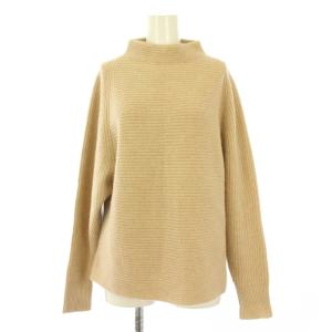 CASHMERE BATWING SWEATER カシミヤバットウィングセーター リブニット 長袖 ボトルネック