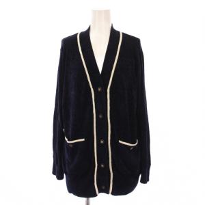 SNIDEL HOME 3点セット ルームウェア 部屋着 バイカラーロゴボタンカーディガン 長袖 Vネック ショートパンツ