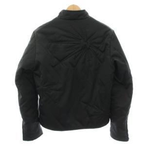 JIL SANDER 中綿ジャケット ジップアップブルゾン アウター 44 黒 ブラック /YT