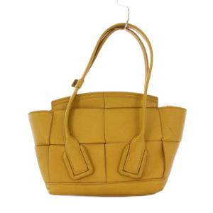 BOTTEGA VENETA ミニ ザ アルコ 2WAY ハンドバッグ イエロー B08992474Y