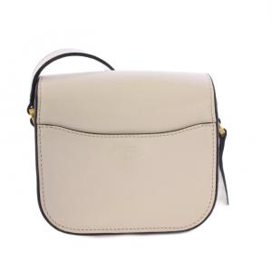 TOD'S ケイト レザー ショルダーバッグ アイボリー