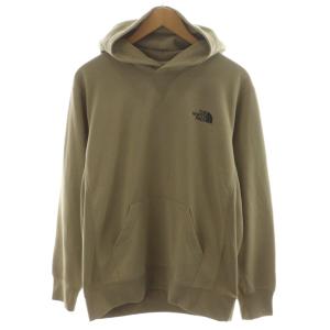 スクエア ロゴ フーディ SQUARE LOGO HOODIE パーカー プルオーバー プリント L カーキ