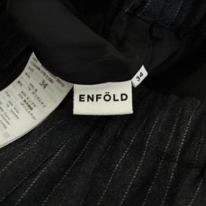 ENFOLD RELAX TROUSERS リラックストラウザーズ テーパードパンツ スラックス イージー ウエストゴム