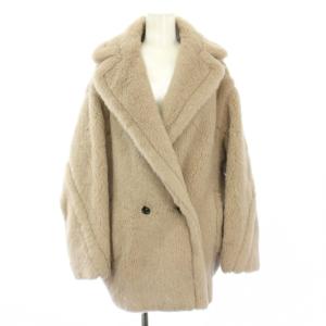 OLGA テディベアショートコート XS ベージュ