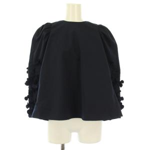 shirocon パフュームブラウス 34 ネイビー