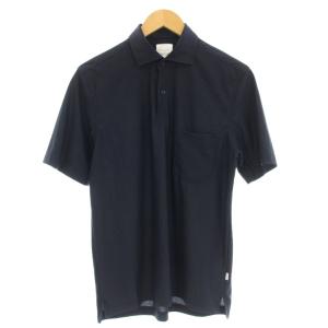 TROTTER ポロシャツ H1M57-553-29 半袖 ポリエステル 38 ネイビー 紺 /G