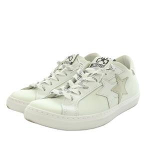 GOLDEN GOOSE 2STAR スニーカー シューズ 星 スター レザー 38 白 ホワイト /AN8