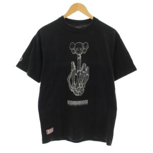 KAWS Original Fake Tee 2 Tシャツ カットソー 半袖 クルーネック 総柄 プリント