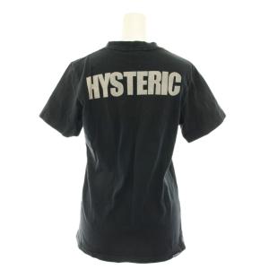 HYSTERIC GLAMOUR ゴーアヘッド GO AHEAD Tシャツ カットソー クルーネック 半袖 スカルプリント FREE 黒