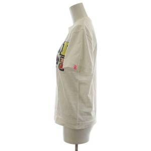 A BATHING APE Tシャツ カットソー 半袖 プリント ロゴ TALL マルチカラー 白 ホワイト 黒 ブラック 赤 レッド