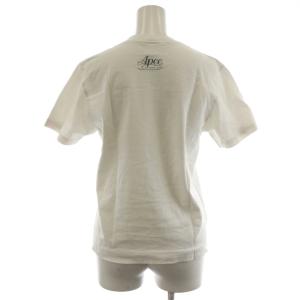 A BATHING APE Tシャツ カットソー 半袖 プリント ロゴ TALL マルチカラー 白 ホワイト 黒 ブラック 赤 レッド