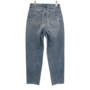RED CARD Blues ブルーズ ルーズテーパードワイドデニムパンツ ジーンズ ジップフライ USED加工 カットオフ