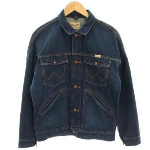 Gジャン ジージャン デニムジャケット ステッチ M インディゴ WS9124 /HN