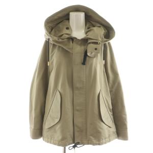 ショートモッズコート フード アウター 36 ベージュ 19SS-RECT-200L-J /AN16