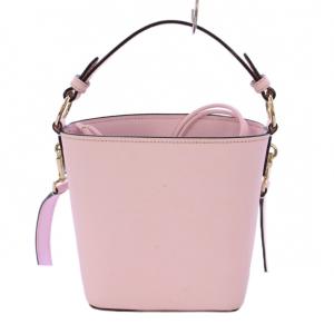 kate spade new york 2WAY ハンドバッグ ワンハンドル ショルダーバッグ レザー ロゴ ワンカラー ピンク /BB