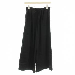 for PARIGOT パリゴ ウエストギャザーパンツ 2 黒 ブラック ZMT182PT131 /G