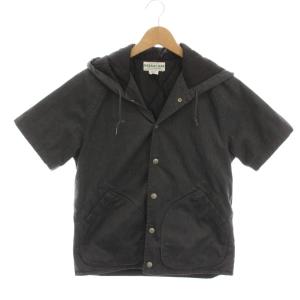 半袖 シード ボム バド フーディジャケット 中綿 XS グレー /YM