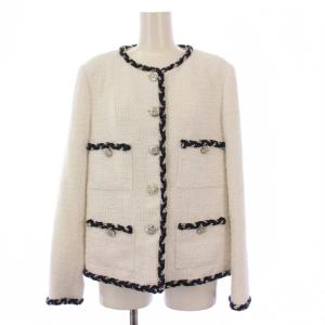 uniform not for resale 24SS ツイード ノーカラージャケット ココボタン