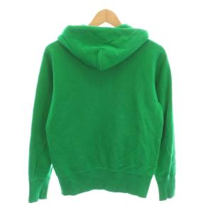 LOOPWHEELER ジップアップ パーカー スウェット 長袖 S 緑 /YM