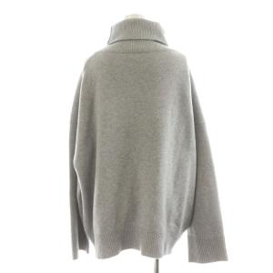 EVERYDAY I LIKE 23AW Aries タートルネックプルオーバー ニット セーター 長袖 ウール グレー 23080500805030