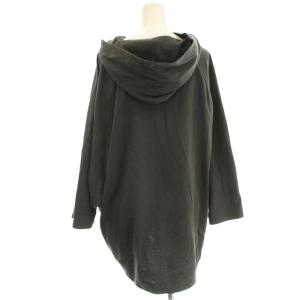 ScoLar プルオーバー パーカー プリント 長袖 M グレー /G