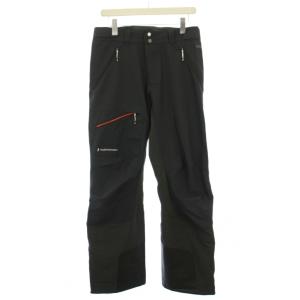 Rando Pants ランドパンツ スラックスジップフライ ストレッチ 切替 L 黒 ブラック グレー