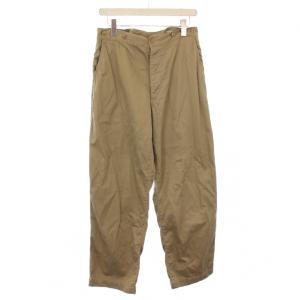コットンチノオーバーパンツ チノパン スラックス ボタンフライ 1 ベージュ V01-03006 /BB