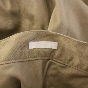 COMOLI コットンチノオーバーパンツ チノパン スラックス ボタンフライ 1 ベージュ V01-03006 /BB