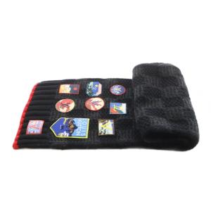 LOUIS VUITTON エシャルプ ヘルシンキ マフラー ブラック M71108