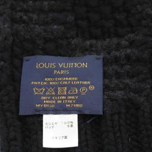 LOUIS VUITTON エシャルプ ヘルシンキ マフラー ブラック M71108