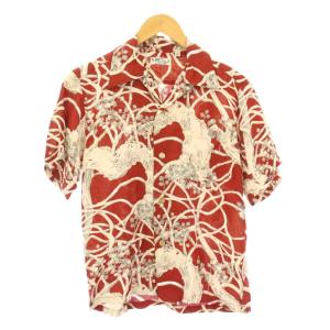 RAYON S/S BANYAN TREE レーヨンショートスリーブバニアンツリー オープンカラーシャツ