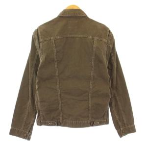 WRANGLER デニムジャケット Gジャン ジージャン アウター ジップアップ ショート丈 M 茶 ブラウン /BB