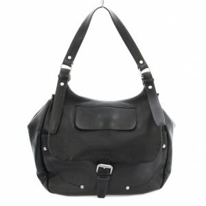 バルザン ショルダーバッグ レザー ワンショルダー 黒 ブラック /G