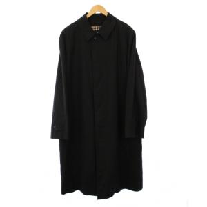 トレンチコート ノバチェック ブラック BJB76-776-09