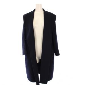 CUCITO AMANO ガウンコート 36 ネイビー 901110916
