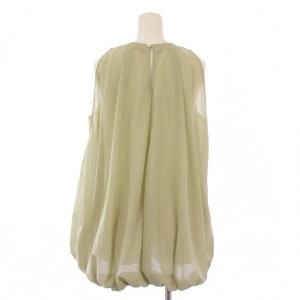 IENA 24SS シアーバルーントップス シャツ ブラウス プルオーバー シースルー ノースリーブ クルーネック