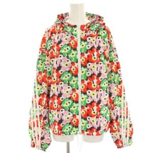 × marimekko クロスジャケット マリメッコウーブンジャケット マウンテンパーカー スリーライン