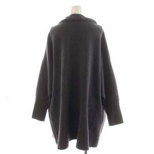 IENA ウールカシミヤガウンカーディガン ロング丈 アウター グレー 20080900034030 /AN25