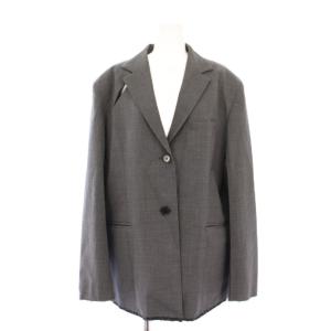 UNITED TOKYO UNITEDTOKYO グランジオーバージャケット ミニスカート セットアップ テーラード アウター シングル 総裏地 台形 フレア