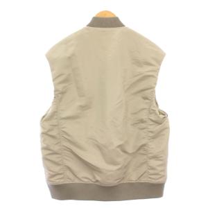 upper hights THE U-2 中綿ベスト ナイロン ショート丈 ジップアップ 1 カーキ /BB