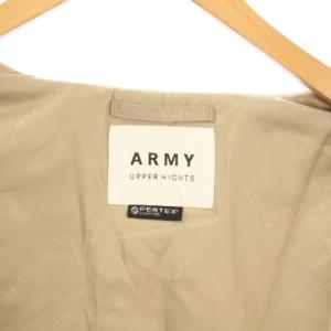 upper hights THE U-2 中綿ベスト ナイロン ショート丈 ジップアップ 1 カーキ /BB