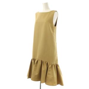 CELFORD ワンピース ひざ丈 36 ベージュ /ES