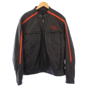 ライダース レザージャケット L ブラック