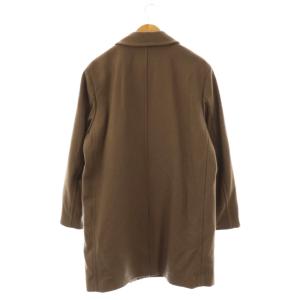 nano universe フレキシブルメルトンステンカラーコート ロング XL グレー /AT OS