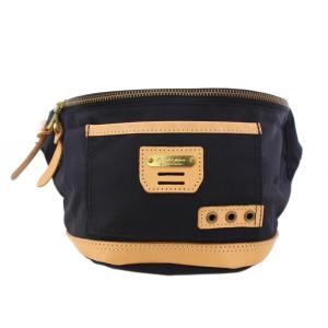 Surpass-v2 ウエストバッグ ボディバッグ バイカラー ロゴ 黒 ブラック 茶 ブラウン 12183-v2