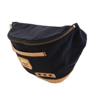 MSPC Surpass-v2 ウエストバッグ ボディバッグ バイカラー ロゴ 黒 ブラック 茶 ブラウン 12183-v2