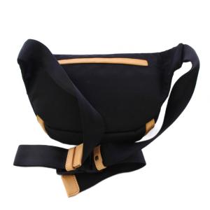 MSPC Surpass-v2 ウエストバッグ ボディバッグ バイカラー ロゴ 黒 ブラック 茶 ブラウン 12183-v2