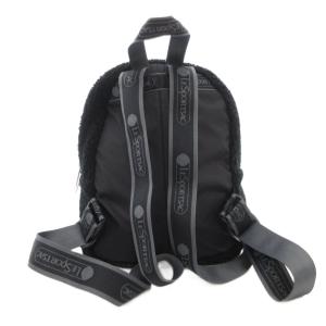 LesportSAC リュックサック デイバッグ ボア ロゴ 黒 ブラック /AE